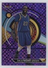 2023 Topps Finest Common Purple Checkerboard Refractor /125 Draymond Green w1s