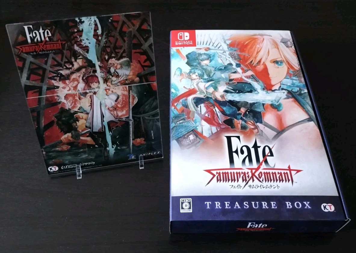 Nintendo Switch Fate/samurai remnant TREASURE BOX Nintendo Switch video game Fate/Samurai Remnant TREASURE BOX