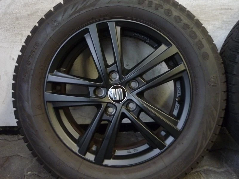 WINTERREIFEN ALUFELGEN ORIGINAL SEAT ATECA 5FP ABRERA II SCHWARZ 215/60 R16 - Bild 2 von 4