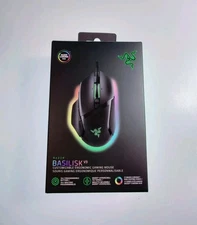New Razer Basilisk V3  Customizable Ergonomic Wired Gaming Mouse ( Black Sealed