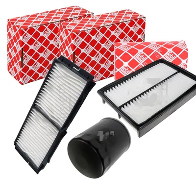 FEBI POLLEN- LUFT- ÖL-FILTER PAKET passend für Mazda 3 BL