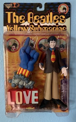 PAUL McCARTNEY LOVE Yellow Submarine from 1999 McFarlane Toys - THE BEATLES  now