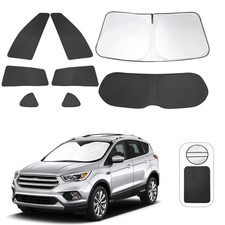 8PCS Windshield Sun Shade Custom Fit for 2013-2019 Ford Escape Acce... Fast Ship