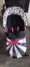 Cosatto Yo 2 Pushchair – Pink, Black & White – Collection Only