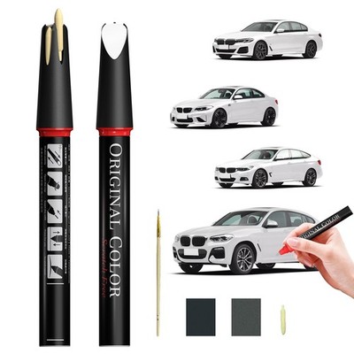 300 Alpine White III Compatible With BMW Exact Match Touch Up Paint Pen, Genu...