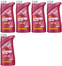 5l Mannol 7901 Motoröl Legend+Ester 0W-40 5x1l 