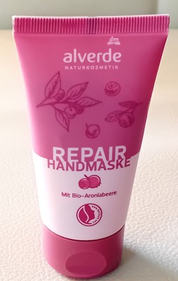 alverde NATURKOSMETIK REPAIR HANDMASKE 50ml-  Neu