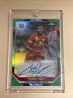2021-22 TOPPS CHROME FC RB SALZBURG TEAM SET OUMAR SOLET (RC) AUTO /25 #AC-OS â½ï¸