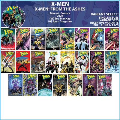#ad #ad X Men 2024 #1 12 13 14 15 16 17 18 19 20 21 22 23 Marvel Comics COVER SELECT $109.88