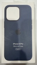 Genuine Apple iPhone 13 Pro Silicone Case with MagSafe Blue Jay