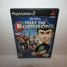 Meet The Robinsons Sony Playstation 2 PS2 Video Game with Manual Tested Working