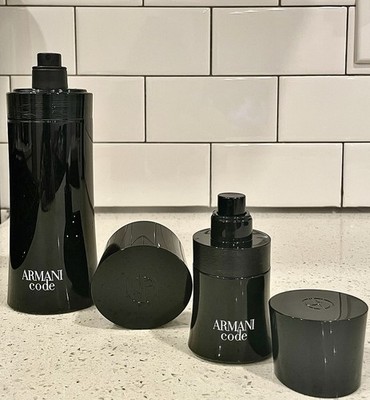 Giorgio Armani Code Eau de Toilette Spray   Men s Cologne (6.7oz & 1oz Bottles)