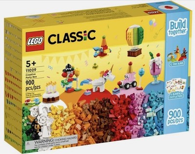 Lego CLASSIC - Party Box 900 pcs NEW/NUEVO/NUOVO