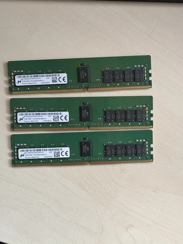 MTA18ASF2G72PDZ-3G2E1VI 3x RAM 16GB 2Rx8 PC4-3200AA-RE2-12 (48 GB DDR4)