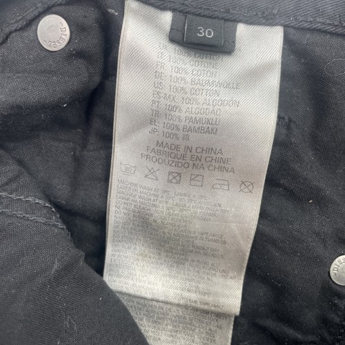 Diesel De-Modung Gonna di Denim, Taglia W30, Nero (XL2056) - Foto 12 di 17