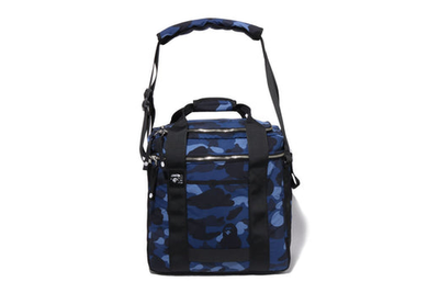 A Bathing Ape Color Camo Records Bag Navy 1m30-189-012 | eBay