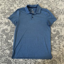 All In Motion Blue Men  s Golf Shirt Polo Shirt Dri-fit Size M