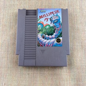 Millipede NES Cartridge 1988 Atari Shooter Tested Very Good Label Clean