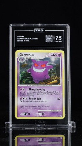 Gengar graded TAG 7.5 for sale on eBay