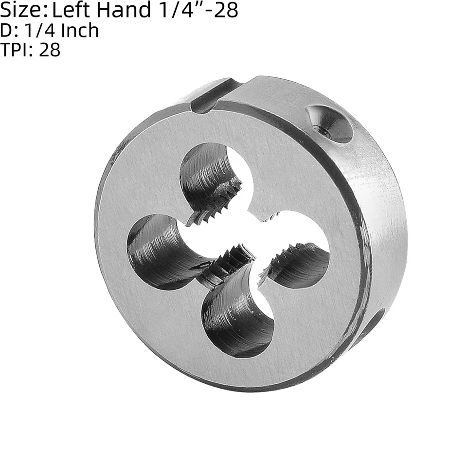 1/4"-28 UNF Tap and Die Set Left Hand, 1/4 x 28 UNF Machine Thread Tap and Ro... - Image 3 of 4