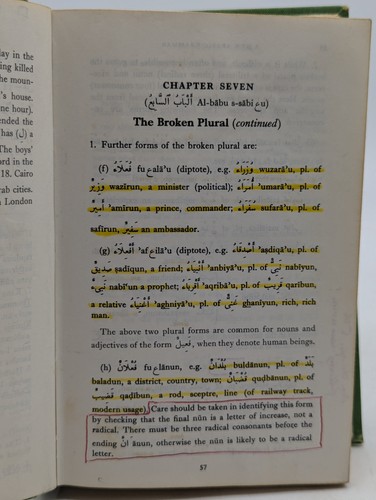Lot of 3 English-Arabic Dictionary Modern New Grammar Wehr Haywood Nahmad Rare - Picture 15 of 24