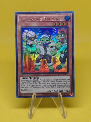 Bluebeard, the Plunder Patroll Shipwright (GFP2-EN093) - Ultra Rare 1st Edition