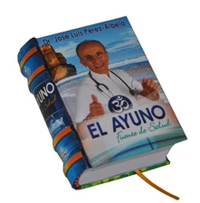 New Miniature Book El Ayuno Fuente de la Salud Dr. Jose Luis Perez Albela