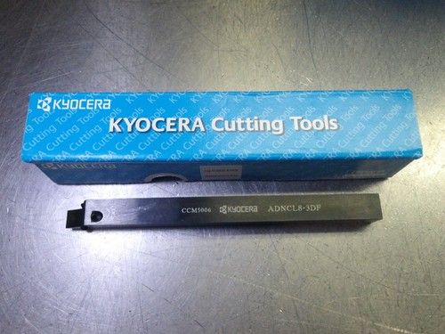 Kyocera 1/2" x 1/2" Indexable Lathe Tool Holder 6" OAL ADNCL8-3DF (LOC1226A) - Afbeelding 1 van 5