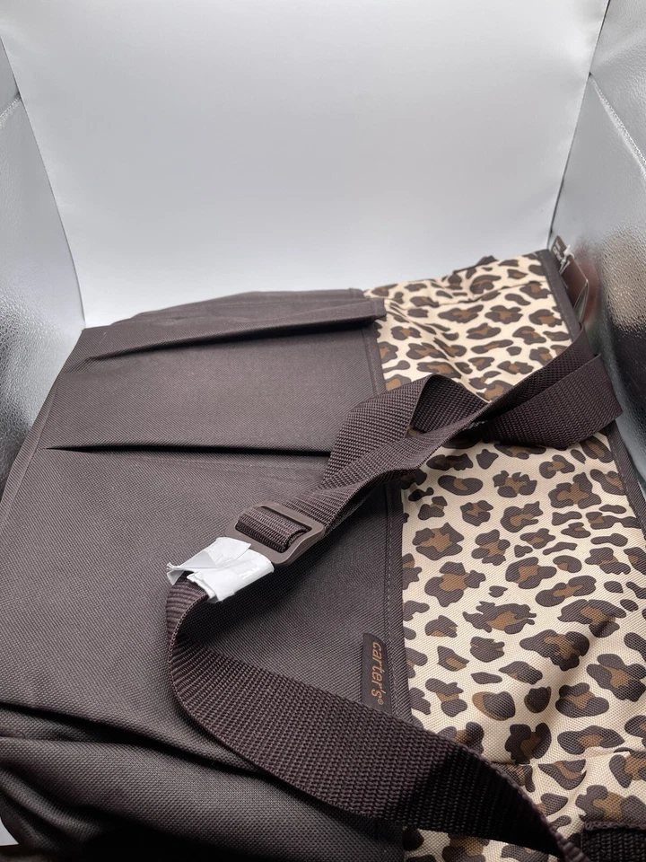 Carter’s Leopard 🐆 Print Diaper bag With Changing Pad. BRAND NEW WITH TAGS! 🔥 - Image 2 of 4