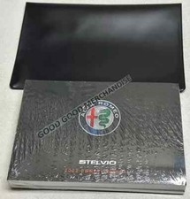 2022 ALFA ROMEO STELVIO OWNERS MANUAL TI SPRINT ESTREMA QUADRIFOGLIO VELOCE OEM