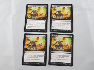 MTG 4x  Echoing Decay - Darksteel Common * NM*