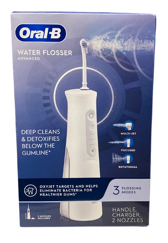 Oral-B Water Flosser Advanced Powered Toothbrush NEW SEALED