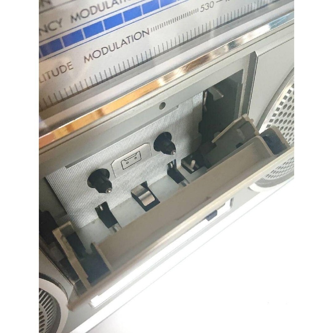 Victor RC-555 Boombox AM FM Cassette Stereo AC Cable Included