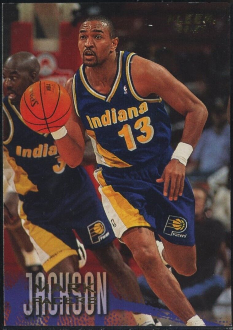 1996-97 Fleer Mark Jackson Indiana Pacers #44