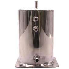 1PCS  Alloy Fuel Surge Tank / Swirl Pot 2L For Motorsport Race Drift Rally Drag