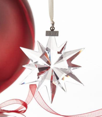 Swarovski 2017 クリスタルオ年 Xmasオーナメント 3点 完品 SWAROVSKI（スワロフスキー） 2017年度限定生産品 オーナメント