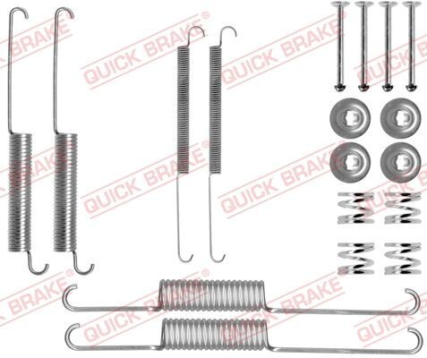 Quick Brake 105-0758 ZubehöRsatz, Bremsbacken Passend FüR Isuzu Opel-image