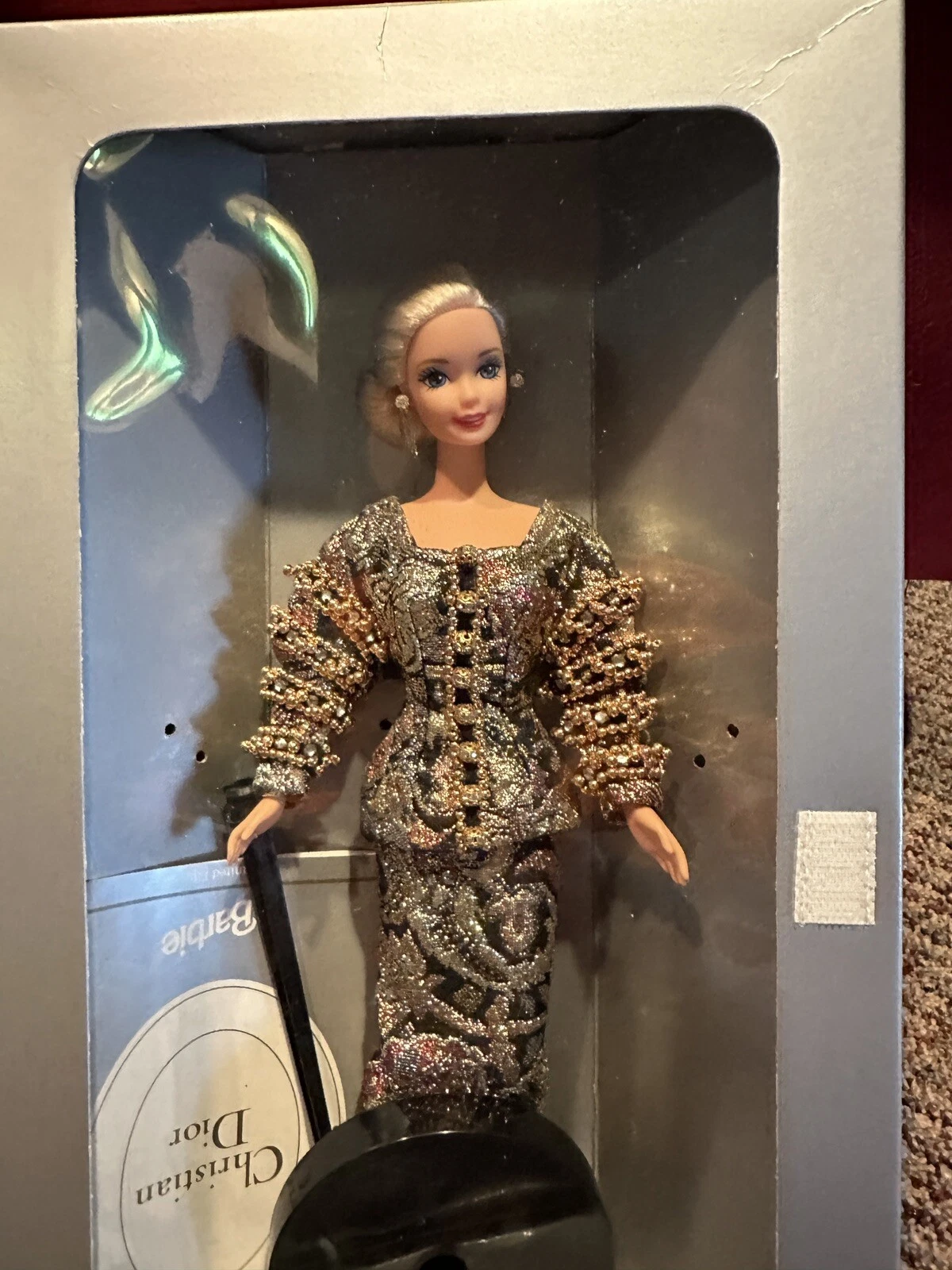 Poupée Christian Dior Barbie 13168 édition limitée vintage 1995 mattel neuve dans sa boîte