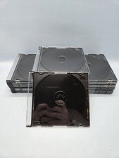 CD JEWEL CASES   Lot of 25 NEW Slim Black Cle...