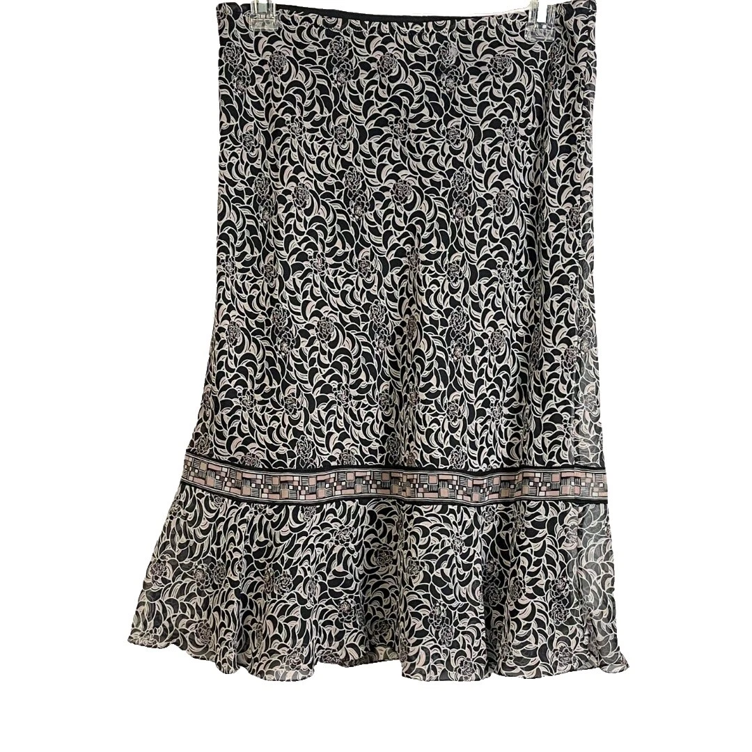 Faldas Geométrico Seda Max Studio para Mujeres
