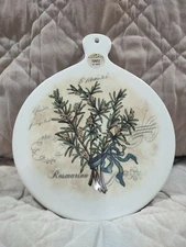 Effetti Rosema Trivet Hot Plate Server Italy Ceramic Handmade Cute Kitchen Decor