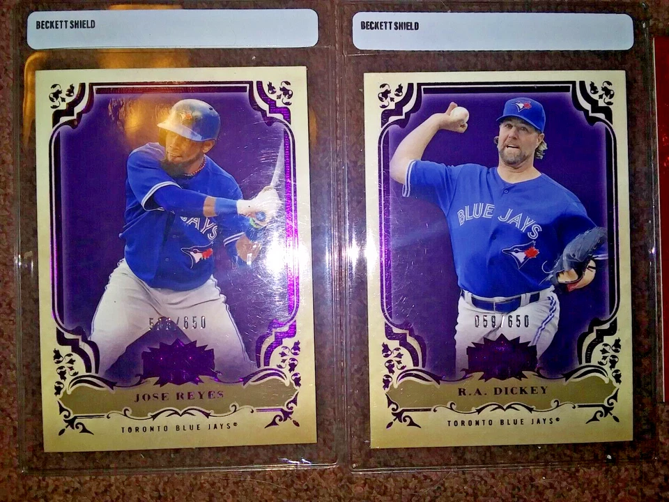 2007-'17 TOPPS MLB LOT OF 16: CHROME UPDATE HERITAGE TRIPLE THREADS SN#'S & MORE - Image 2 of 4