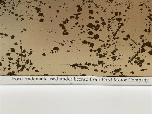 VTG 1996 Ford Metal Sign 80 Years Tribute America's Pickup Truck 1917-1997 Decor - Picture 4 of 13