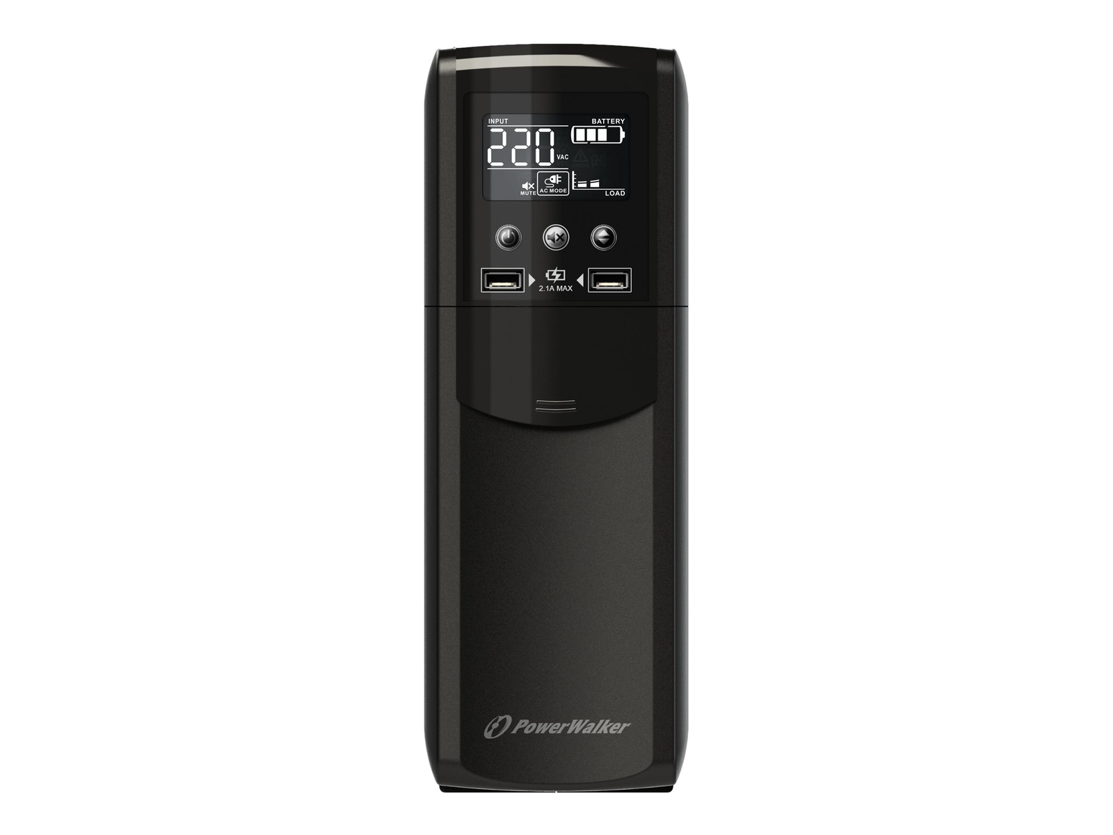 PowerWalker VI 1500 CSW IEC UPS AC 170-280 V 900 Watt 1500 VA 10 Ah 10121124