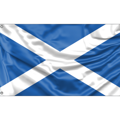 Flag of Scotland, Unique Design, 3x5 Ft / 90x150 cm size, EU Made