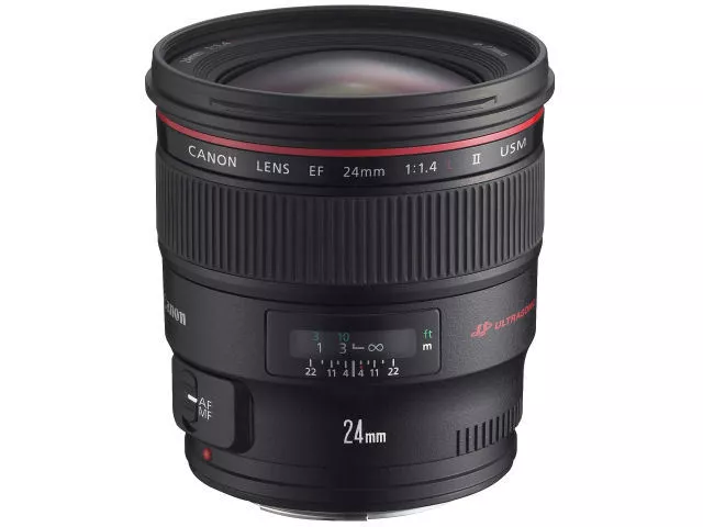 Canon EF 24mm F1.4L II USM Wide Angle Lens Japan Domestic Version New