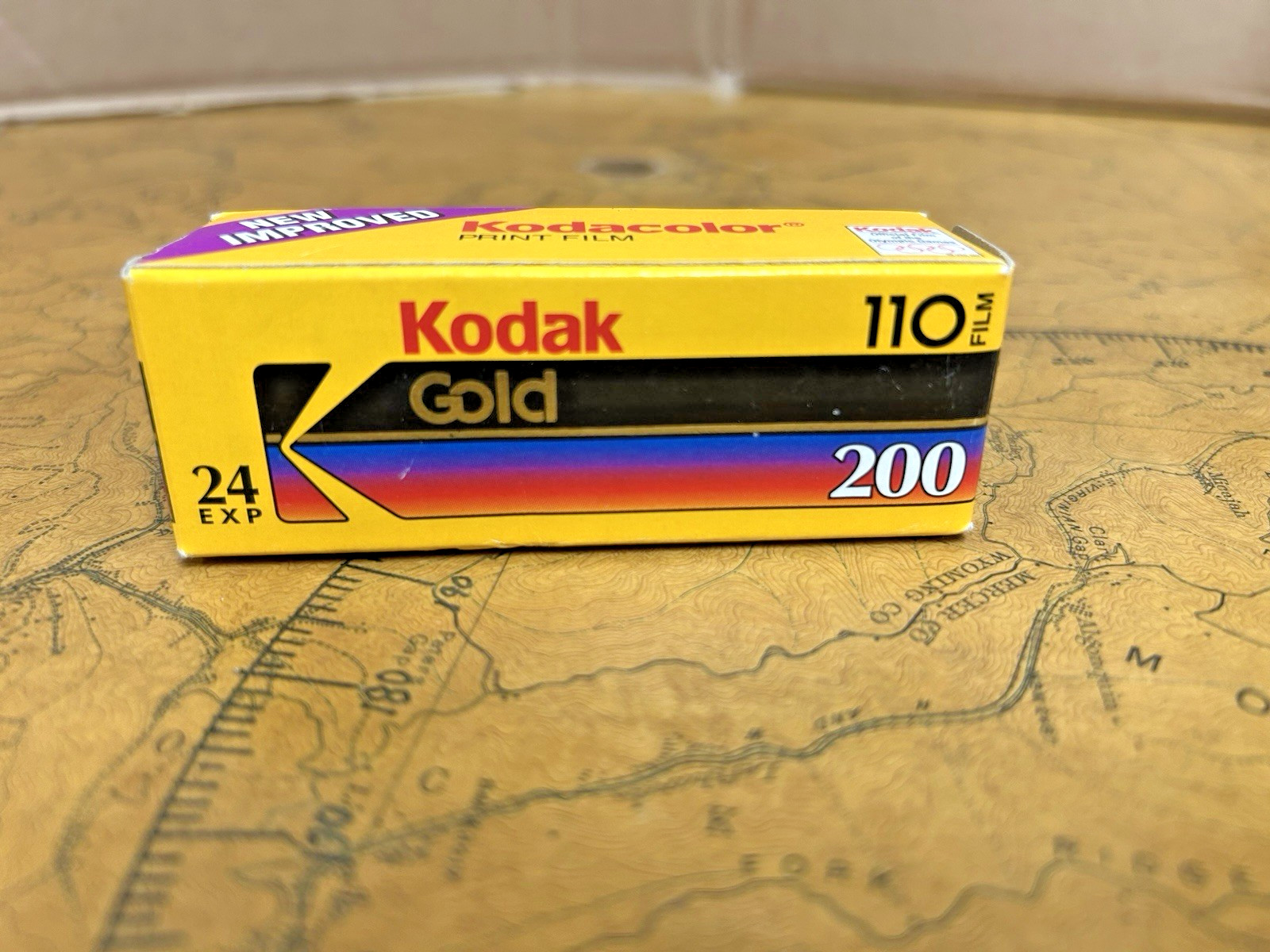 Vintage Kodak 110 film 200 New expired sealed in box exp 1998