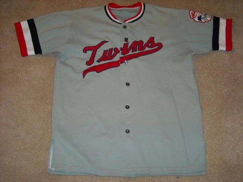 1972 Minnesota Twins Game Worn Jersey Rare One-Year Style