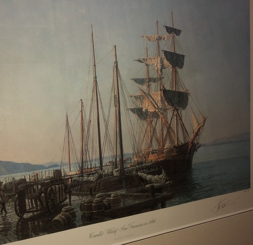LE John Stobart "SAN FRANCISCO Cowell's Wharf in 1866" S/N & CERTIFICATE OF AUTH - Picture 2 of 8