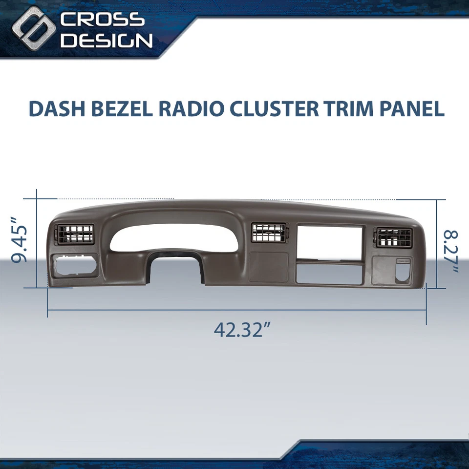 Cuadro de instrumentos de tablero de instrumentos de radio para Ford F250 F350 1999-2004 Foto 3 de 4
